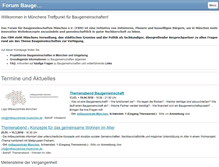 Tablet Screenshot of forum-baugemeinschaften.de